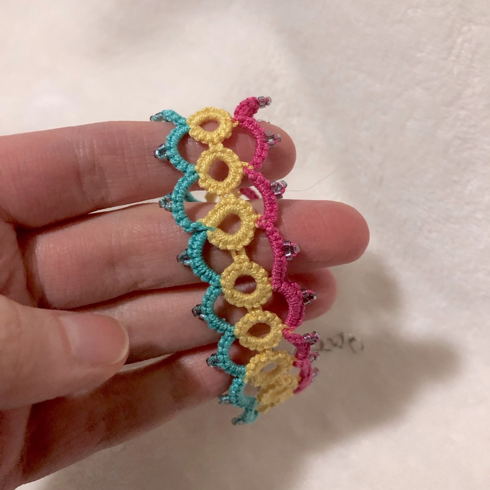 FREE Add-on | Pan-pride tatted anklet or bracelet